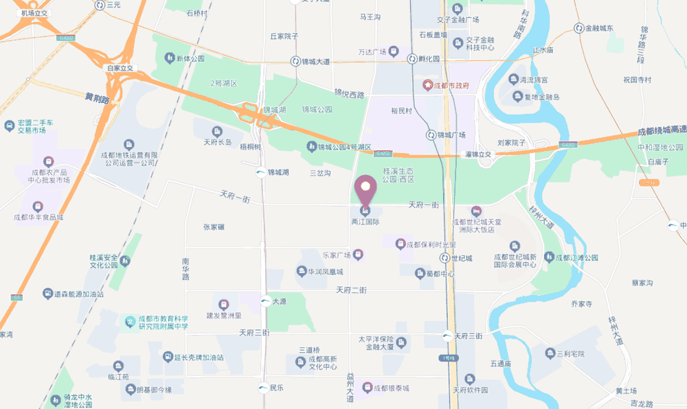 两江国际位置地图